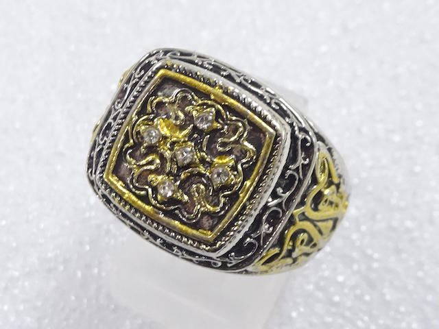CRYSTAL FASHION RING / JP SIZE 18.5